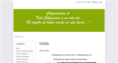 Desktop Screenshot of cobquecurano.cl